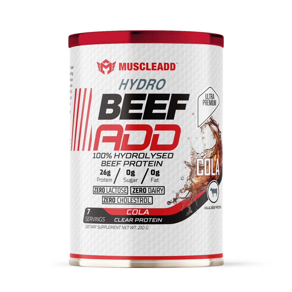 Muscle Add Hydro Beef Add 100% Hydrolyzed Beef Protein-Cola