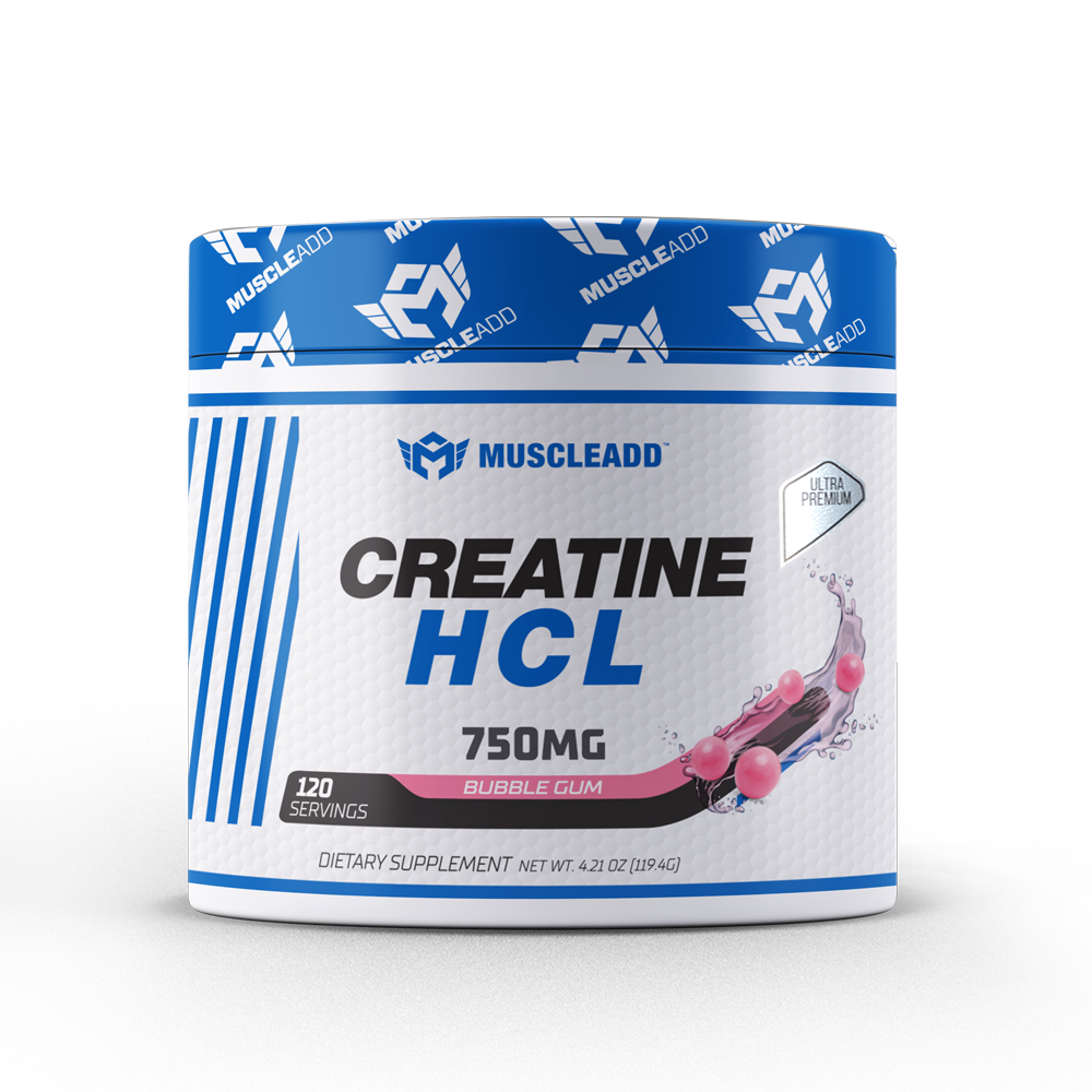 Creatine HCL-120Serv.-119.4G – Muscle Add USA