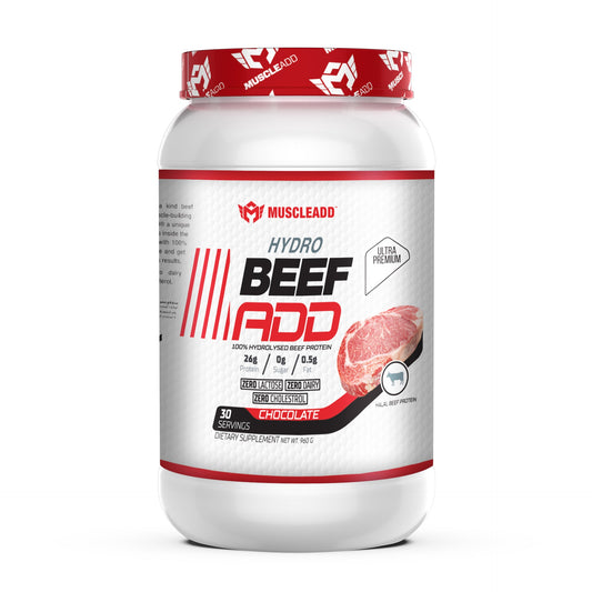 Hydro Beef Add 100% Hydrolyzed Beef Protein-30Serv.-960g.-Chocolate